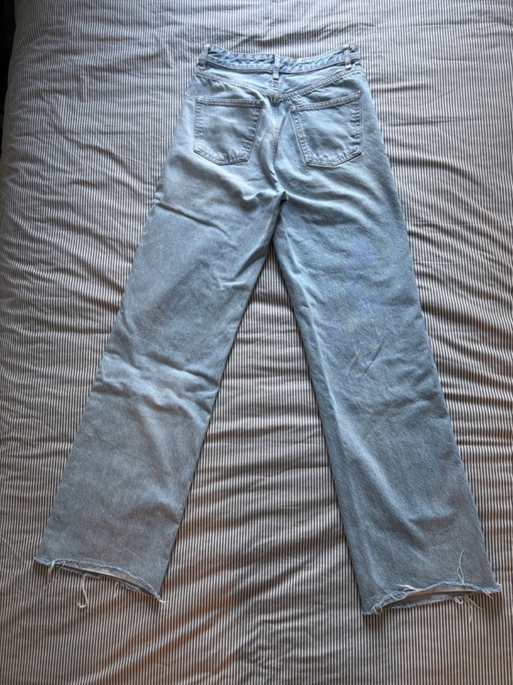 Zara - Size 6 Wide Leg Denim - Non-Stretch - 33" inseam - Picture 2 of 9